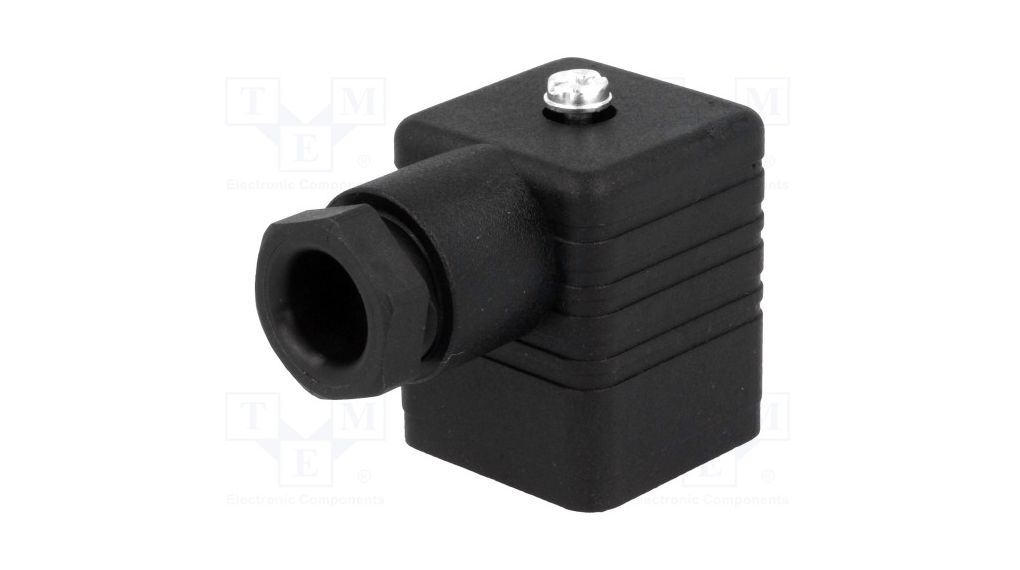 Valve Connector, Socket, PG9, 250V, 16A, Contacts - 4